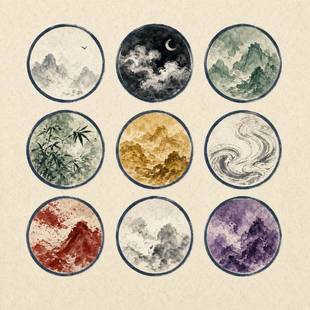 九星總覽（一白到九紫）